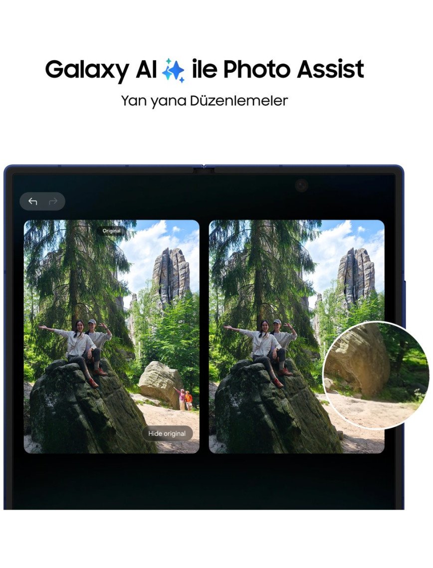 Samsung Galaxy Z Fold7 512 GB 12 GB Ram (Samsung Türkiye Garantili) Gece Siyahı